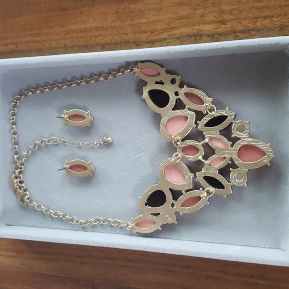 7. Statement Necklace and Earring set - Picture 2 of 5
